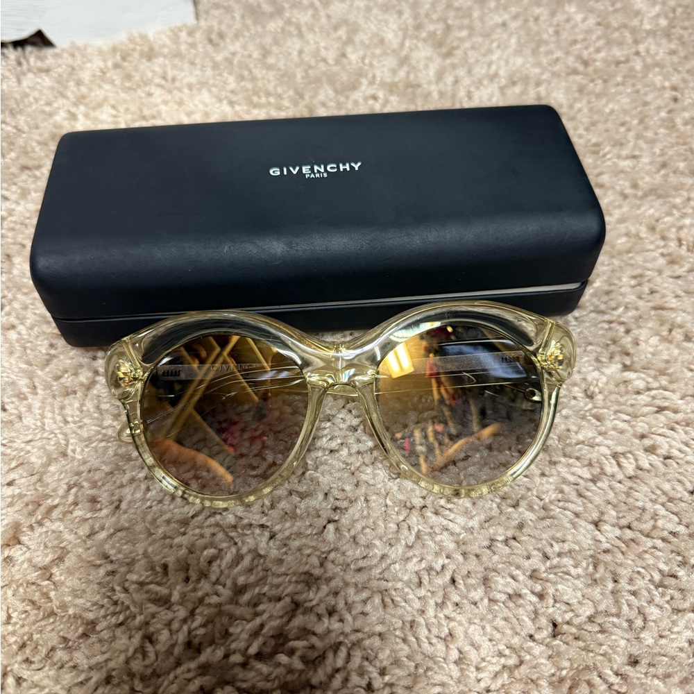 Givenchy Women's Sunglasses with Gold Frame